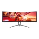 AOC AGON AG493UCX2 49-inch DQHD 165Hz Curved Gaming Monitor